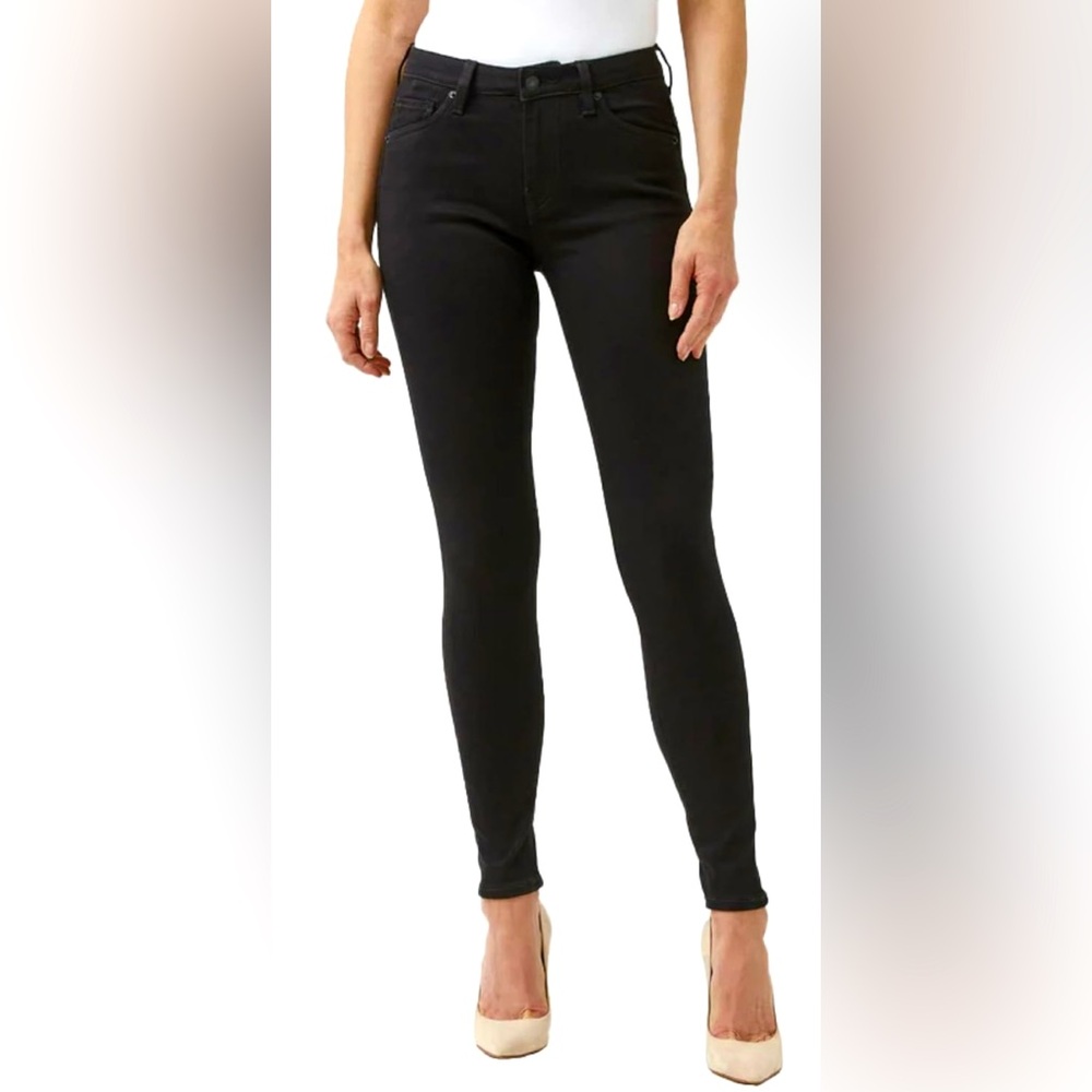 PAIGE Verdugo Black Skinny Jeans- Like New!